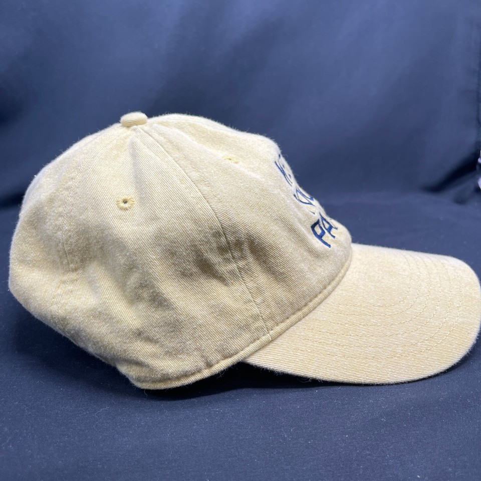 Splashway Wet Your Pants Sun Faded Yellow Embroidered Logo Strap Back