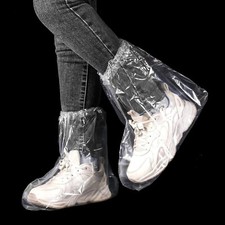 10 Pairs Shoe Covers Boot Covers Disposable Non-Slip Waterproof Shoe Covers