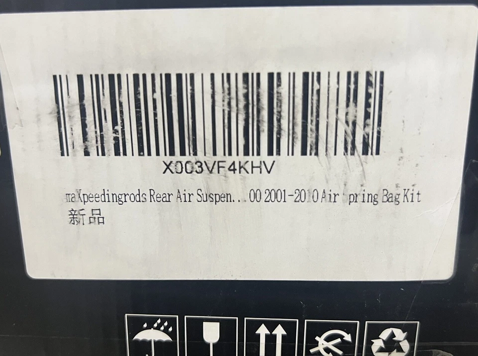 Kit de resorte de suspensión neumática trasero para GMC Sierra Classic 2500 HD 3500 2001-2010 Foto 2 de 4