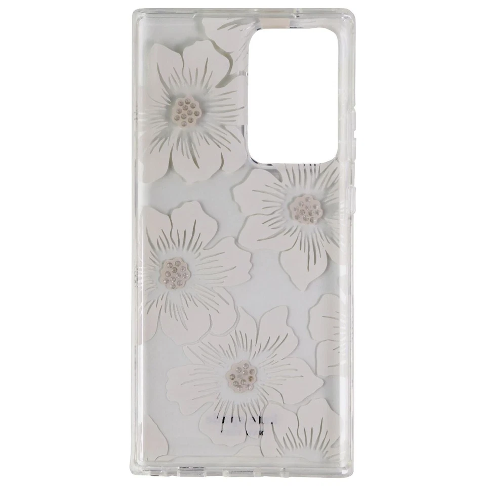 Kate Spade Hard Case for Galaxy Note20 Ultra & Ultra 5G - Hollyhock Clear Floral - Изображение 3 из 3