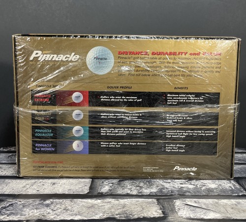 PINNACLE GOLD LS Box of 15 Golf Balls New Made In USA - 第 4/10 張圖片