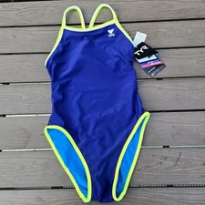TYR Durafast  Navy/carolina Blue Hydra Span Reversible DiamondFit Sz 30  New