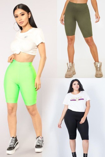 Ladies Girls cycling Shorts Running 