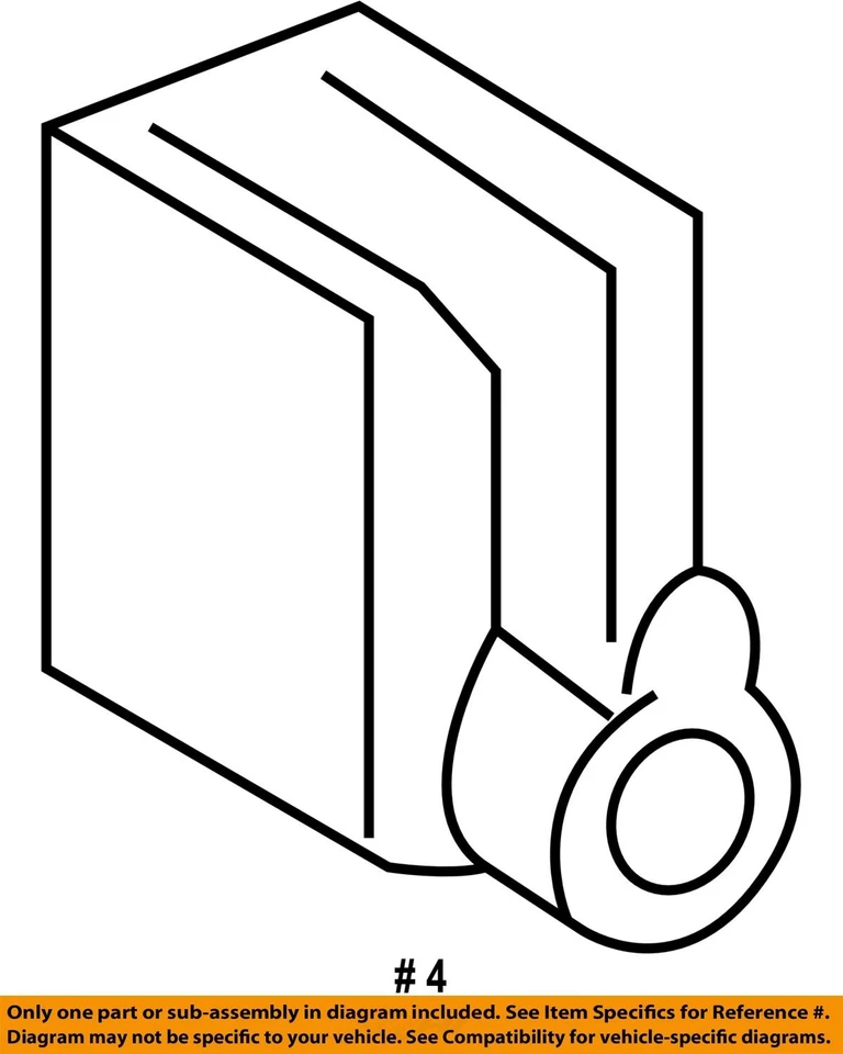 Soporte de retención de batería eléctrica Toyota OEM 14-19 Corolla 7445428020 Foto 2 de 2