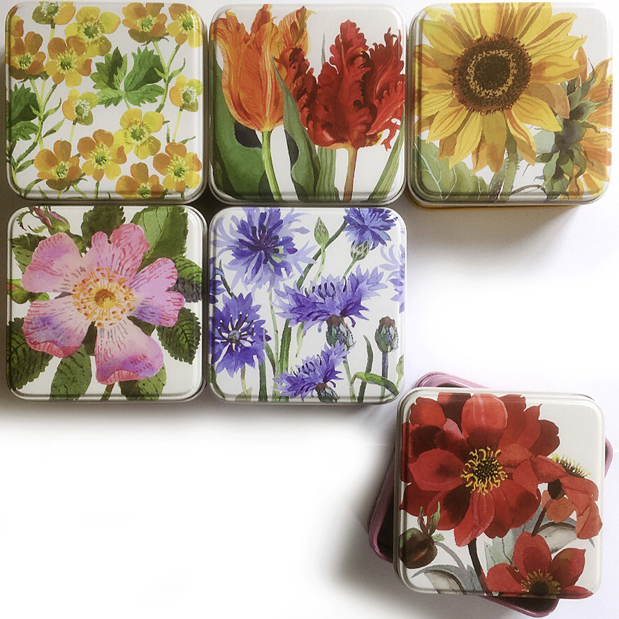 EMMA BRIDGEWATER & MATTHEW RICE TIN BOX Farm Home Kitchen Storage ...