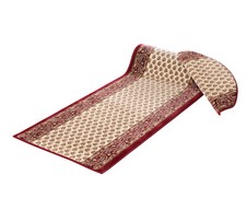 Teppichläufer Mir beige rot Treppenläufer Läufer hochwertige Qualität 67 oder 80