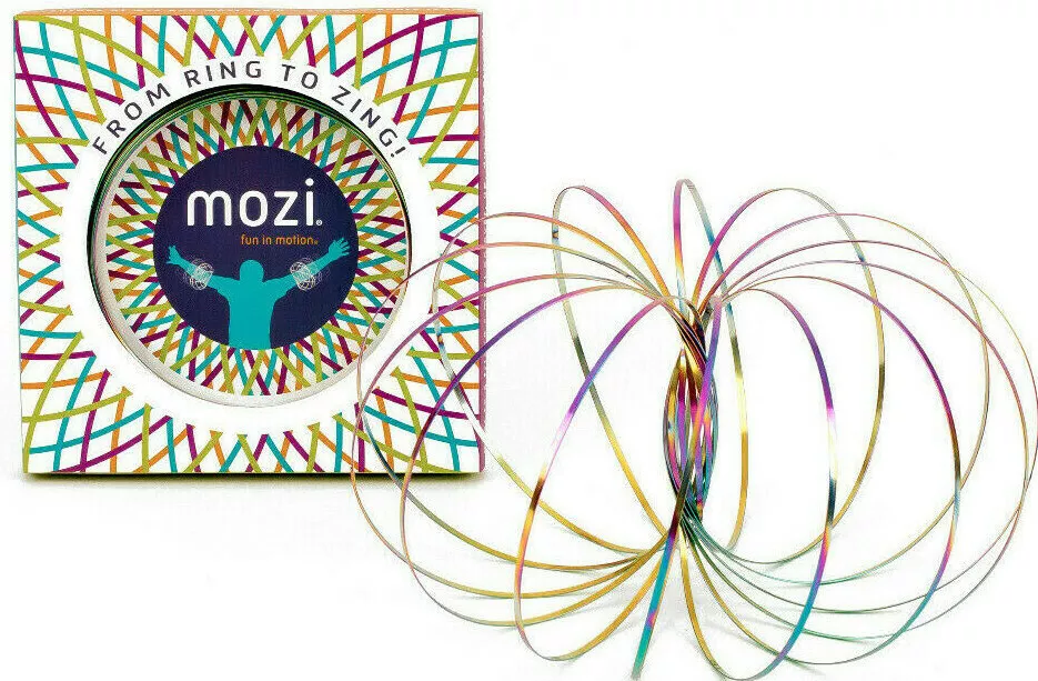 Mozi Amazing Geometric Arm Spinner Ring Toy, Flow ring toroflux