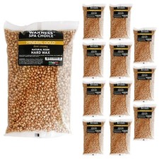 Waxness Spa Choice Mineral Gold Demi Creamy Hard Wax Bulk 26.4 lb Made in Italy