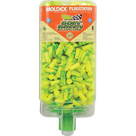 MOLDEX B311645 Goin Green & #174 PlugStation & #174 Earplug Dispensers, 500 Pair