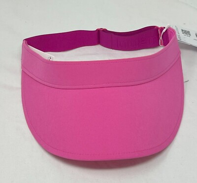 Lululemon Women's Fast Paced Run Visor Sonic Pink OS Adjustable