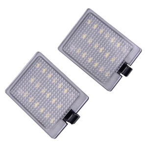 2018 dodge durango license plate light