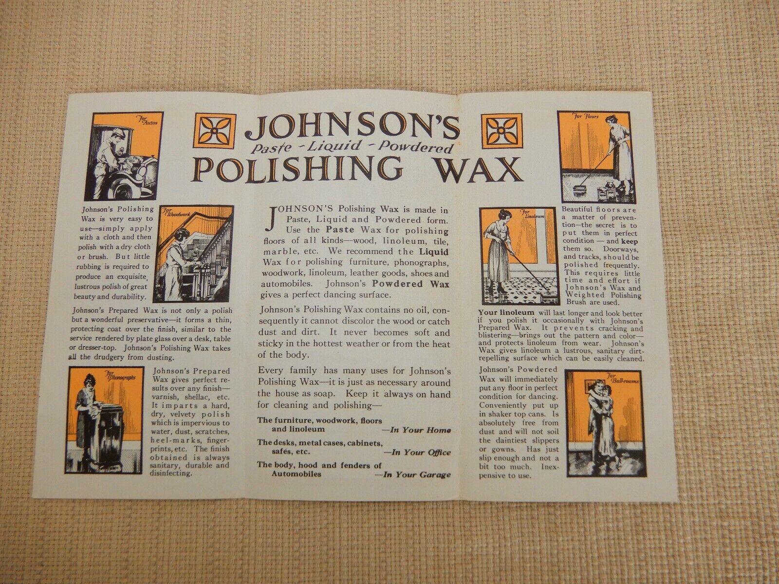 Johnson paste wax  The Garage Journal