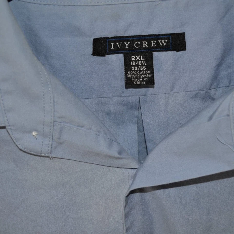 Camisa social Ivy Crew manga longa 2XL - Imagem 3 de 4