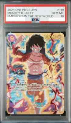 PSA10 ONE PIECE Card Monkey D. Luffy OP09-119 SR Emperors in PSA10 ONE PIECE Card Monkey D. Luffy OP09-119 SR Emperors in