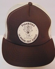 Vintage 1980s FRANKLIN'S MOUSE ADVERTISING PATCH HAT SNAPBACK HAT TRUCKER HAT