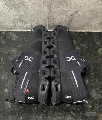 ON Running Women's 'Cloud 5 Waterproof' Sneakers All Black