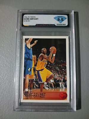 Kobe Bryant 1996 Topps #138 RC Rookie DSG 9.5 MINT
