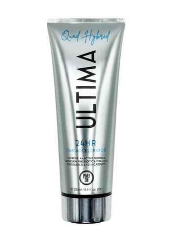 Power Tan Ultima Quad Hybrid 24HR Tan Accelerator sunbed tanning lotion cream