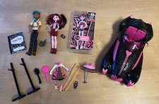 Monster High Draculaura Clawd Wolf Forbidden Love Cabrio FP Laptop First Wave 
