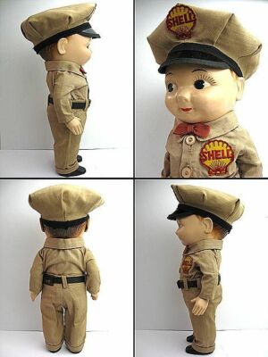 1950's Buddy Lee Shell Toy ESSO HDLE Vintage Doll Japan Free