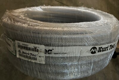 Kuri Tec K3150-16X100 Clear Reinforced PVC Hose 1
