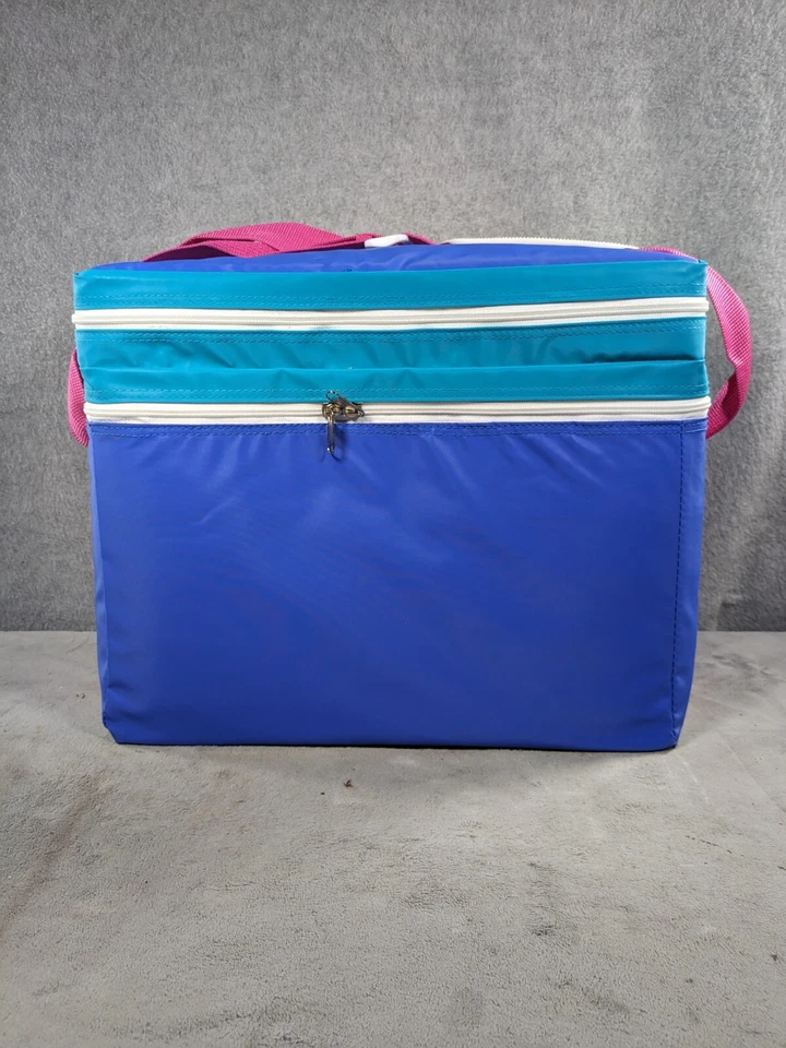 Juego de picnic vintage de 26 piezas bolsa aislada, paquete de congelador, contenedores de almacenamiento Foto 2 de 4