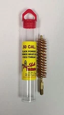 Pro Shot 50 Cal Black Powder Bore Brush Bronze Bristles 10/32 Threads 