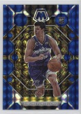 2022-23 Panini Mosaic Rookies Blue Prizm 70/199 Simone Fontecchio #232 1q28