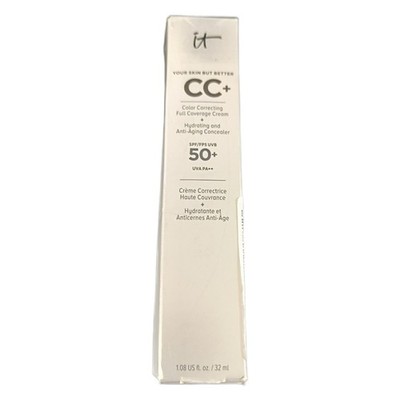 IT Cosmetics Your Skin But Better CC Cream LSF 50+, 32 ml, Hochpigmentierte Mehr