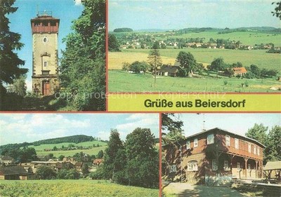 Beiersdorf Loebau Upper Lusatia Saxony Lookout Tower Bieleboh Mountain Restaurant ueb