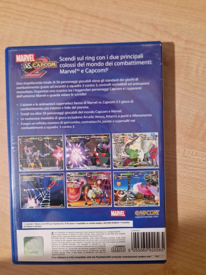 Marvel VS Capcom 2 PS2 🇮🇹 RARO 🚨 con manuale  - Image 4 of 4