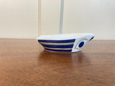 Cenicero vintage de porcelana para barco Sargadelos años 50