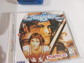 SEGA Dreamcast Console Bundle Soul Calibur VMU Tested OEM Controller Soulcalibur
