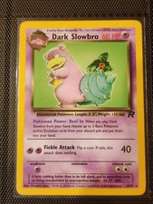 Pokémon TCG; Vintage Dark Slowbro 29/82 - Regular NM WOTC Card