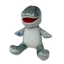 Build A Bear Toothy Shark Plush Retired Gray Great White Stuffed Animal 2000s