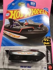 🦇🦇😎Hot Wheels 1966 Bat Boat 107/250 Batman Series 3/5 New Sealed