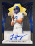 2025 Leaf Trinity Clear #CA-LH1 Landen Holley Blue Foil Autograph Auto /35