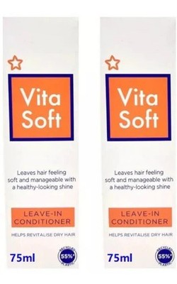 2 x Vita Soft Leave in Haarspülung Best Frizz Control Glanz als Vitapointe