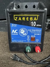 Zareba 10 Mile .5 Joule Low Impedance Electric Fence Controller 115V1J-6 (FB)