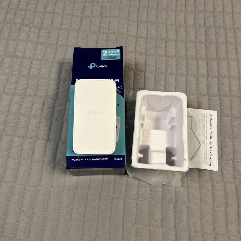 TP-Link AC1200 Dual Band Mesh WiFi Extender - Wi-Fi Dead Zone Killer New Sealed - Image 2 of 3