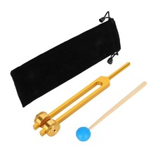 2X(Aluminum Alloy 112.45HZ Tuning Fork Yoga Meditation Tuning Fork T4T4)