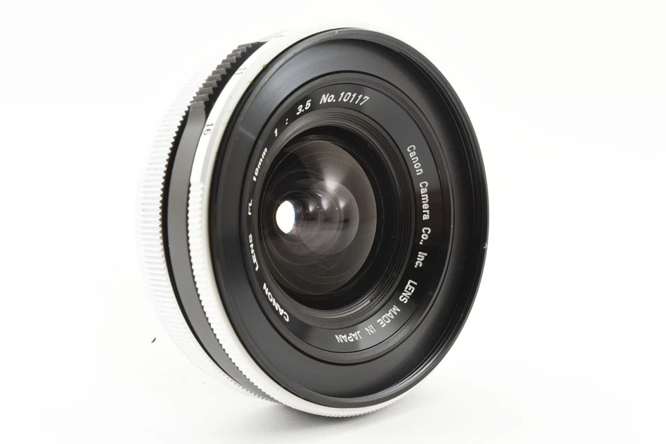 [Casi COMO NUEVO] Lente de enfoque manual FD gran angular Canon FL 19 mm... - Imagen 3 de 4
