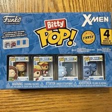 Funko Bitty Pop: Marvel X- Men- Phoenix, Angel, Iceman, Beast *RARE CHASE*