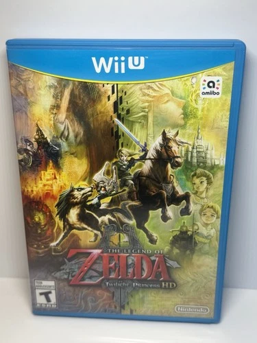 Zelda Twilight Princess HD Nintendo Wii U Pristine Authentic First Print USA