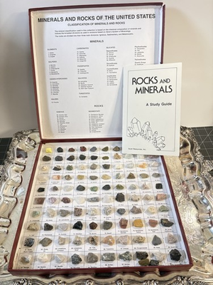 #ad #ad American Educational The U.S. Mounted Rocks and Minerals Collection 100 Specimin $49.00