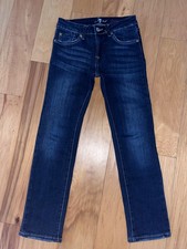 7 for all mankind GIRLS SKINNY JEANS SIZE 8 EXCELLENT COND LD3