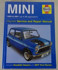 Haynes Repair Manual MINI Mini Clubman / Cooper S Mk III 1969-2001