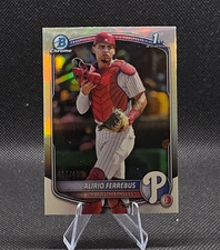 2025 Bowman Chrome - Prospects, Alirio Ferrebus #BCP-198, 1st Refractor /499