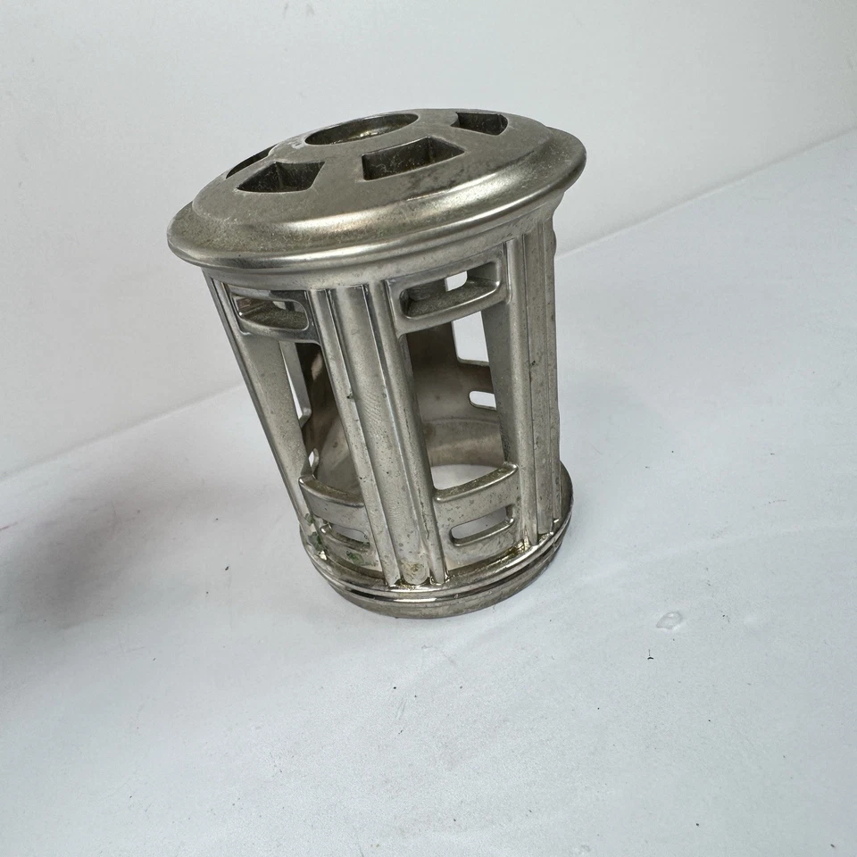 Lampe Berger Paris Athena Amethyst Purple Fragrance Lamp Glass Silver Top VTG - Image 4 of 4