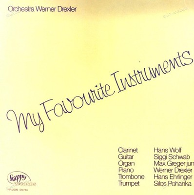 Orchestra Werner Drexler - My Favourite Instruments LP (VG+) '